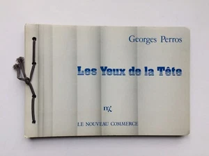 Georges PERROS " Les yeux de la tête " dans Le Nouveau Commerce, 1987 - Picture 1 of 3