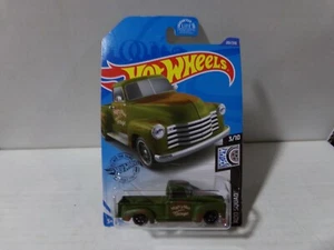 Hot Wheels Rod Squad 3/10 Green '52 Chevy 201/250 1:64 083121DMT2 - Picture 1 of 2