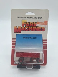 1986 ERTL Barge Wagon Red #1755 1:64 Scale Diecast - New - Picture 1 of 7