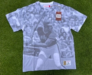 NWT San Diego Padres Dave Winfield AOP Retro Authentic MLB Baseball T-shirt Tee - Picture 1 of 8