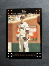 2007 Topps Update Tim Lincecum #UH158 Rookie RC