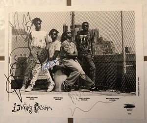 Living Colour Promotional Press Photo Signed In-Person 1991 - Picture 1 of 1