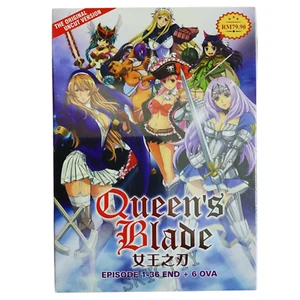 DVD Anime UNCUT Queen's Blade Complete Season 1-3 (1-36 End + 6 OVA) English Dub - Picture 1 of 11