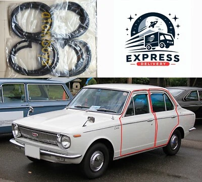PARA TOYOTA COROLLA E10 KE10 SEDÁN 4 PUERTAS SELLO GOMA RESISTENTE A LA INTEMPERIE TIRA Foto 1 de 4