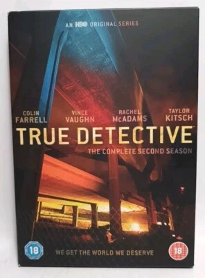 True Detective, Series 2, Complete DVD 3 Disc set 2016. Complete Second Season - Image 1 of 4