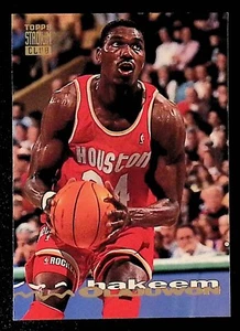 Tarjeta de baloncesto #89 Hakeem Olajuwon 1993-94 Topps TSC HOUSTON ROCKETS - Imagen 1 de 2