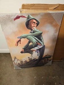 "Peter Pan" Limited Edition Giclee on Canvas by David Garibaldi E66/75 - Picture 1 of 3