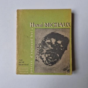 Henri Michaux - Poetes d'aujourd d'hui - René Bertelé - Imagen 1 de 5