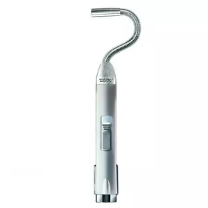 New Zippo Flex Neck Utility Flexible Butane Windproof Lighter - Chrome - Picture 1 of 1