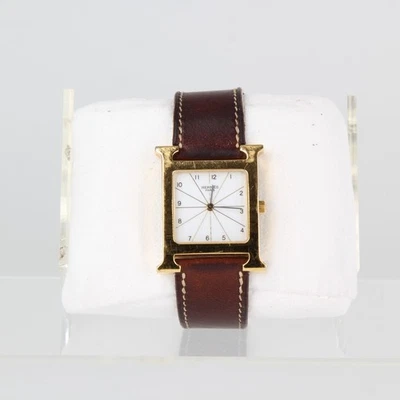 Reloj HERMES Heure H 25mm HH1.501 Movimiento Cuarzo Hecho en Suiza (FPP008574) Foto 1 de 4