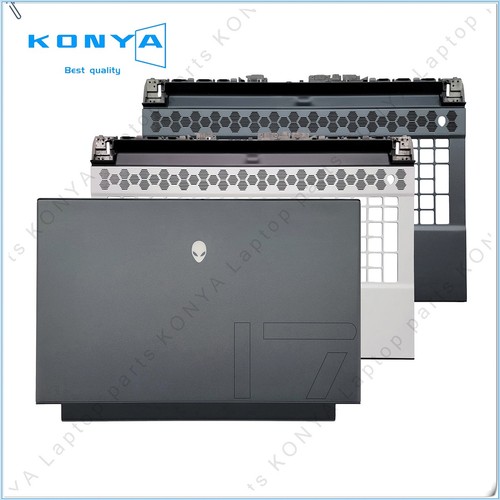 For Dell Alienware M17 R2 Laptop LCD Back Cover/Bezel/Palmrest/Bottom ...