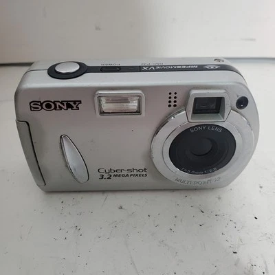 Sony Cyber-shot DSC-P32 3.2MP Digital Camera UNTESTED - Image 1 of 4