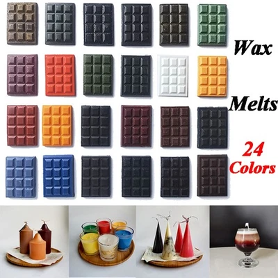 Solid Candle Dye Block for Wax Making DIY Crafts Paraffin Soybean Crystal Wax - Image 1 of 4