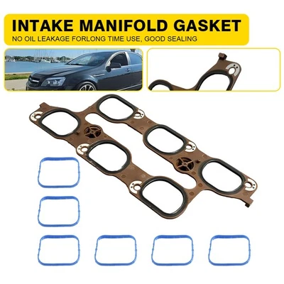 Kit de junta de colector de admisión de cilindro de 1 pieza para Cadillac CTS SRX 3,0 L 3,6 L 2010-2016 Foto 1 de 4