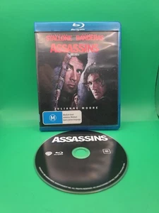 Assassins (Blu-ray, 1995) Sylvester Stallone -  Region B - Very Good Condition - Foto 1 di 3