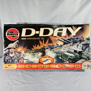 Airfix D-Day 60th Anniversary Set Maßstab 1:72 Vintage Modellbausatz unbenutzt - Bild 1 von 23