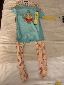 Girls 2 Pyjamas Set - Picture 1 of 3