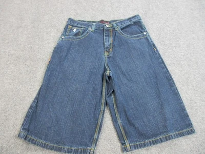 Шорты мужские Red Ape 34 джинсовая ткань широкие штанины горилла вышитые хип-хоп уличная одежда - Изображение 1 из 4