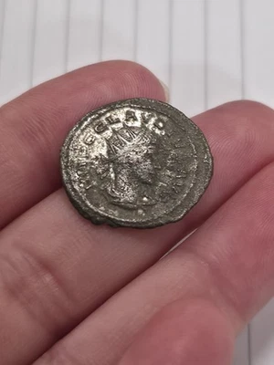 Claudius II Gothicus (AD 268-270) Antioch Mint; IVNO REGINA ~3.18g/22m; RIC 212 - Image 1 of 4