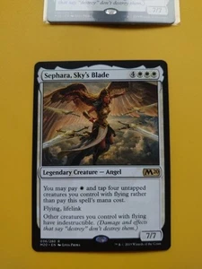 Sephara, Sky's Blade. ANgel Core Set 2020. M20.  Magic the Gathering Karte. - Bild 1 von 3