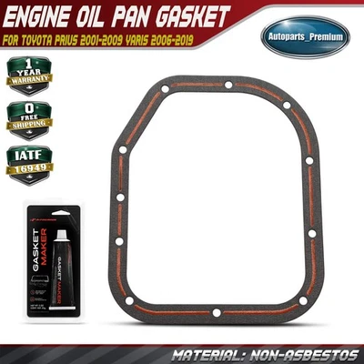 Juego de juntas de cárter de aceite de motor para Toyota Prius 2001-2009 Yaris 2006-2019 Scion xB xA Foto 1 de 4