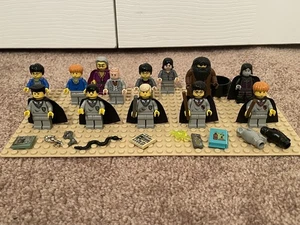 Lego Harry Potter Minifigures Lot Of 13 & Accessories Good Condition - Picture 1 of 6