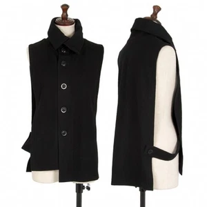 Y's Asymmetry High Neck Vest Size 1(K-113139) - Picture 1 of 12
