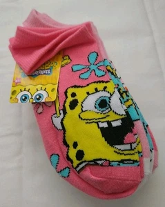 SPONGEBOB SCHWAMMKOPF DAMEN 6ER-PACK UNSICHTBARE SOCKEN, SCHUHGRÖSSE 4-10 - Bild 1 von 7