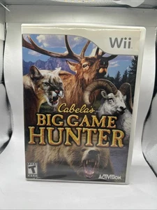 Cabelas Big Game Hunter 2010 (Nintendo Wii 2009) Completo con Manual - Imagen 1 de 3