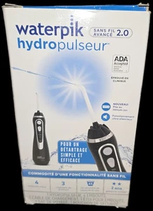 Waterpik Cordless Advanced 2.0 Water Flosser Aquarius Hydropulseur WP-587 Black - Picture 1 of 4