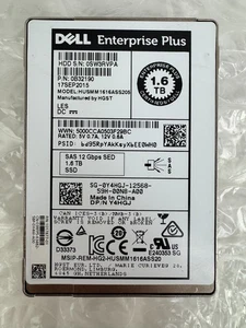 HGST Dell Enterprise Plus HUSMM1616ASS205 1.6TB SAS 12 Gb/s SSD - 85%+ - Picture 1 of 2