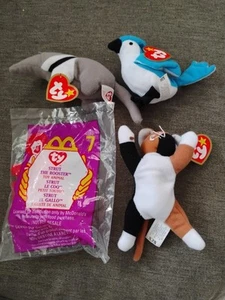4 McDonald's Ty Beanie Babies 1 Sealed - Bild 1 von 2