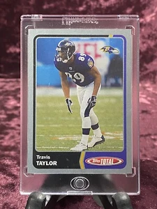 Travis Taylor 2003 Topps Total Silver #227 MINT Ravens Jersey Florida Gators 🐊 - Picture 1 of 4