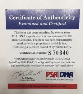 Lou Boudreau Signed Rawlings Baseball PSA/DNA Auto Certified S70340 Indians HOF - Picture 1 of 7