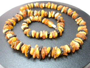 NATURAL  RAW BALTIC AMBER NECKLACE