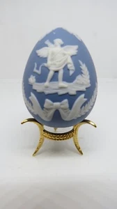 FRANKLIN MINT COLLECTORS TREASURY OF EGGS PARIAN STYLE PORCELAIN EGG 1" - Picture 1 of 6