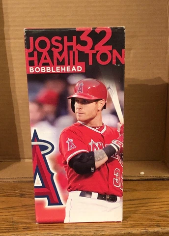 Anaheim Angels Josh Hamilton #32 Bobblehead MLB Baseball SGA 5/2/2014 Cover