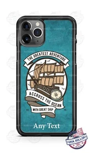 The Great Adventure Across the Ocean Design Phone Case For iPhone i12 Samsung LG - Picture 1 of 5
