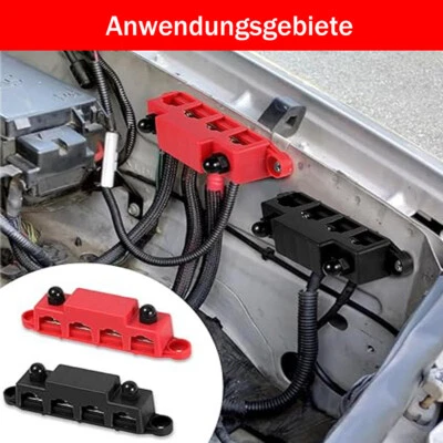 2X Sammelschiene 150/300A 12V Stromverteilerkasten Sammelschienen-Verteilerblock - Bild 1 von 4