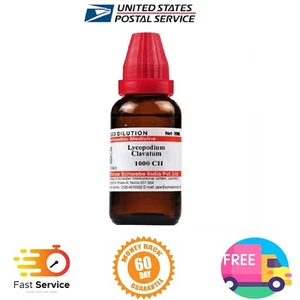 Willmar Schwabe Homeopathy Lycopodium Clavatum (30 ML) (Select Potency) - Picture 1 of 4