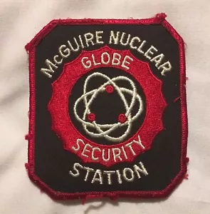 McGuire Nuclear Station Duke Power Plant Patch | Globe Security RARE UNIQUE - Picture 1 of 4