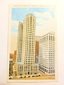 Postcard Vintage Buhl And Dime Bank Buildings  Detroit Michigan A49 - Picture 1 of 3