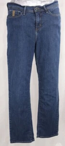 Levis 512 Blue Jeans Womens 6 Perfectly Slimming Straight Leg Denim Pant W29 VTG - Picture 1 of 13