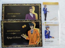 Tenipuri Clear Card Bonus Postcard Echizen Ryoga Kite Eishiro Masaharu Nio