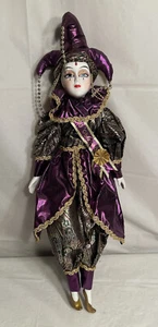 "MUÑECA VINTAGE GRAND CASINO MARDI GRAS 21"" colorida" - Imagen 1 de 7