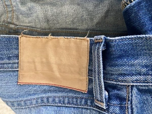 Men's Wallace & Barnes Distressed Jeans- Made in The USA-Size 33W X 32L - Picture 1 of 10
