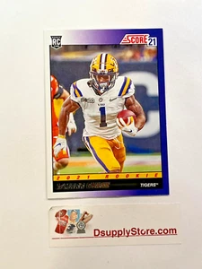 Score 2021 1991 Throwback Ja'Marr Chase #TB5 RC Rookie Bengals SPEDIZIONE GRATUITA - Foto 1 di 1