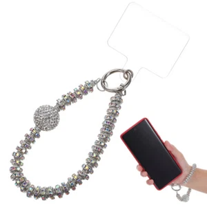  Handykettenverzierungen Handy-Armband-Anhänger Mit Perlen-Handyanhängern - Zdjęcie 1 z 11