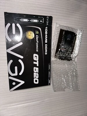 GeForce GT 520 PCI-E Video Card 1GB Dual DVI HDMI 01G-P3-1526-KR - Image 1 of 3