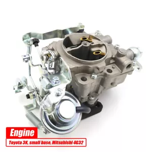 Engine CARBURETOR FIT TOYOTA PUBLICA STARLET 40 60 Series KP60 KP62 3K ENGINE - Picture 1 of 6